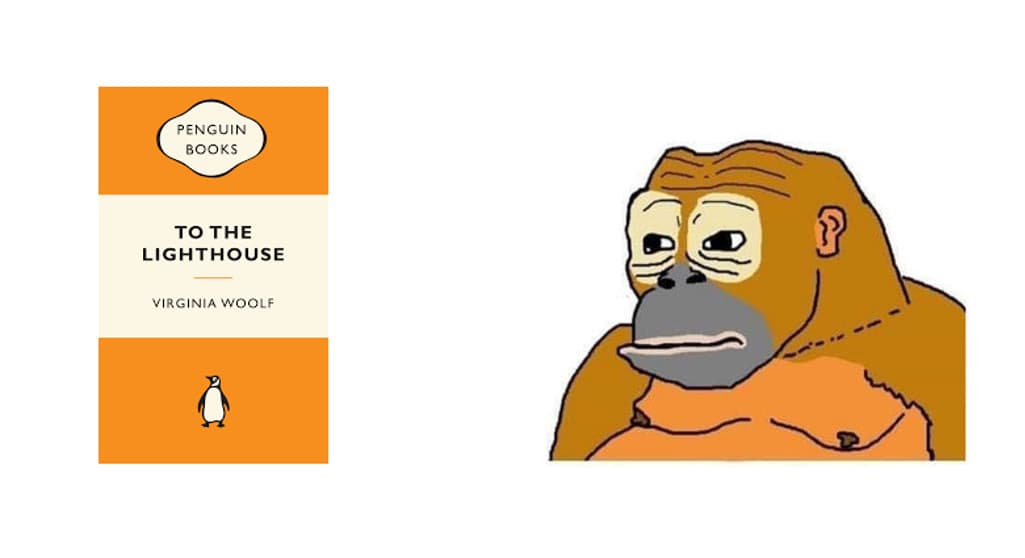 Reading To the Lighthouse by Virginia Woolf
